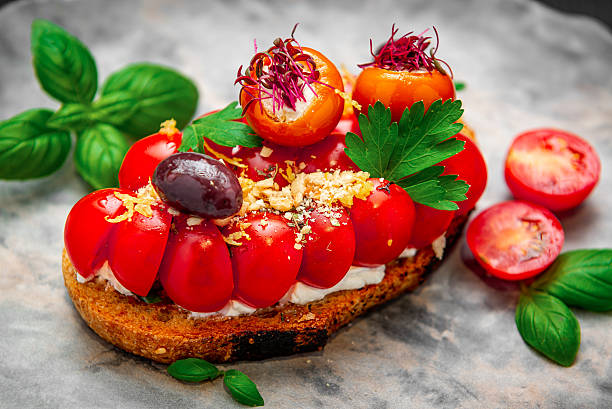 Seasonal root vegetables and berries on a rustic surface